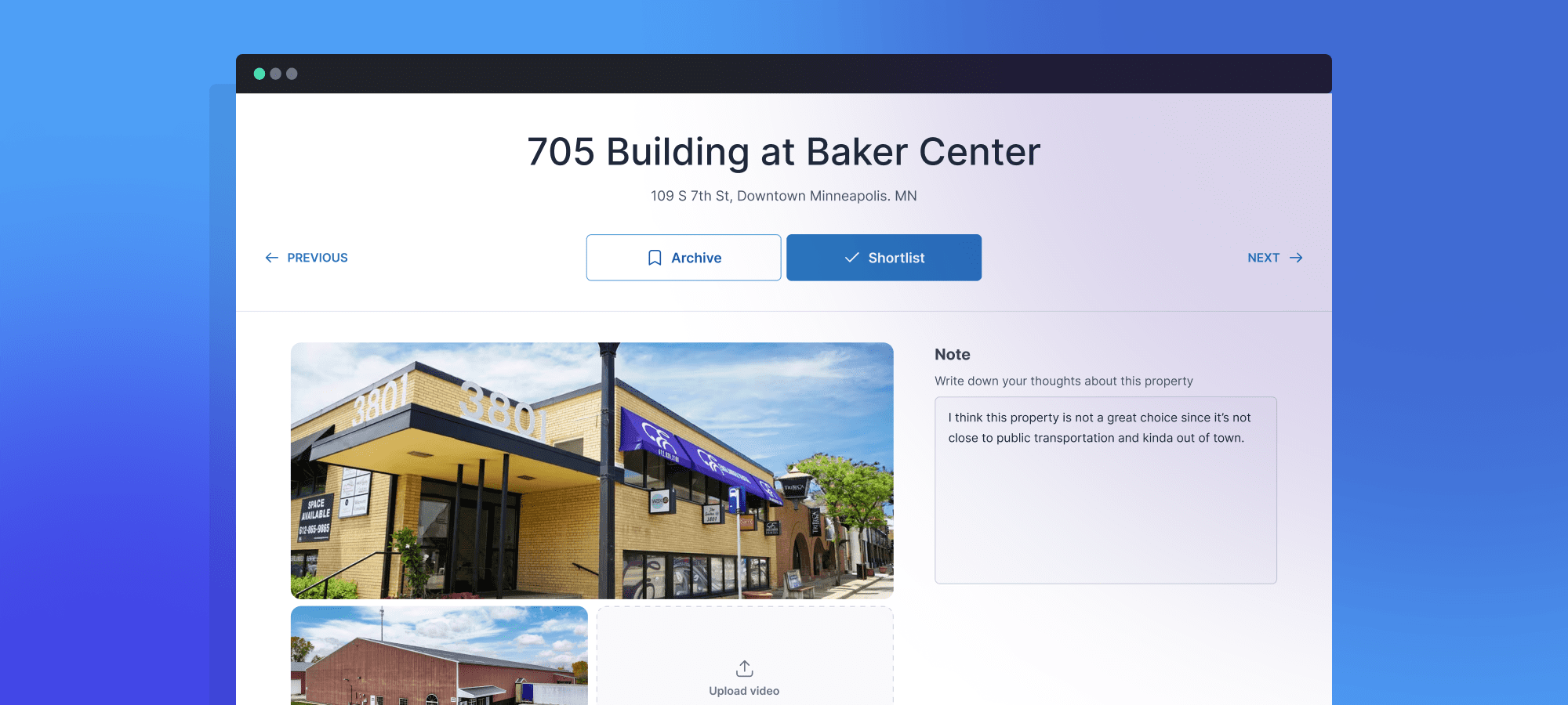 Commercial Real Estate Project Management App cover